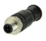 Wtyk męski prosty M12 4-pin - 43-00100