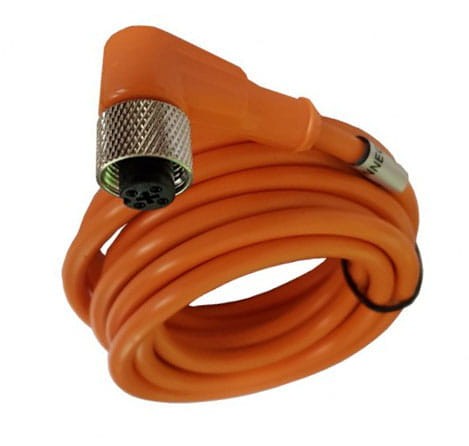 RK12-B 2M; przewód przyłączeniowy kątowy; Chux