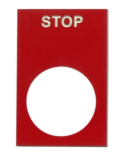 Tabliczka opisowa TK4530 STOP