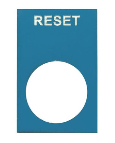 Tabliczka opisowa TK4530 RESET