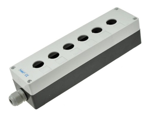 Kaseta sterownicza biała BP06 z dławikiem PG13,5