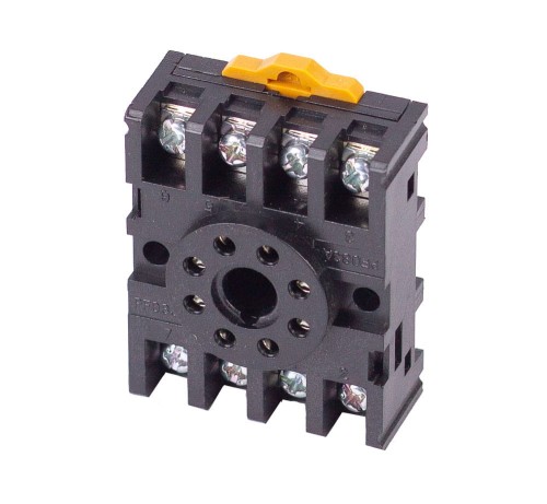 Gniazdo 8-pinowe PF-083A na szynę DIN