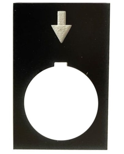 Tabliczka opisowa TK4530 STRZAŁKA DÓŁ