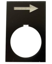 Tabliczka opisowa TK4530 "Strzałka PRAWO"