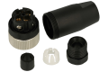 Wtyk żeński prosty M12 4-pin - L-KLS15-M12 A-P204-PG7