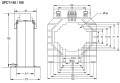 Wymiary przekładnika SPCT 140/100
