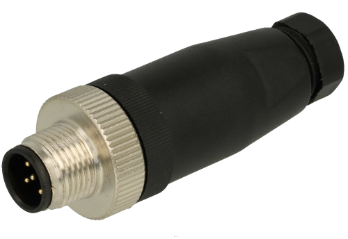 Wtyk męski prosty M12 5-pin - L-KLS15-M12 A-P105-PG7