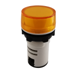 Kontrolka LED żółta 12V AC/DC - AD26-22BS