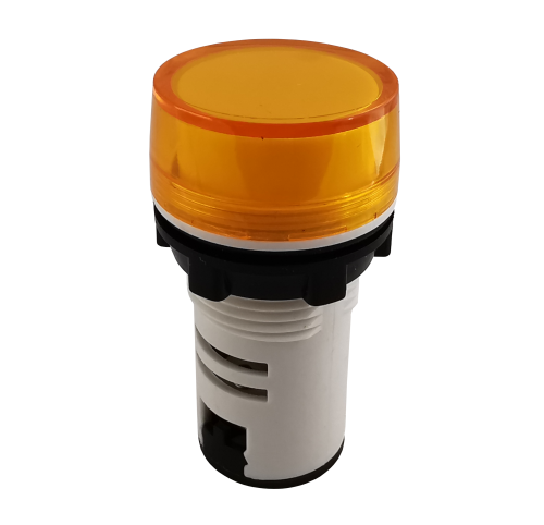Kontrolka LED żółta 12V AC/DC - AD26-22BS