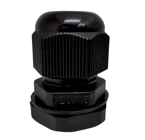 Dławnica kablowa M20 IP68 DP-EN20HM BK czarna