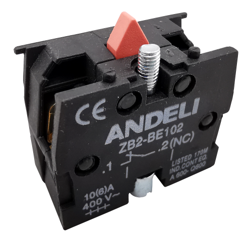 Styk pomocniczy NC BE102 rozwierny