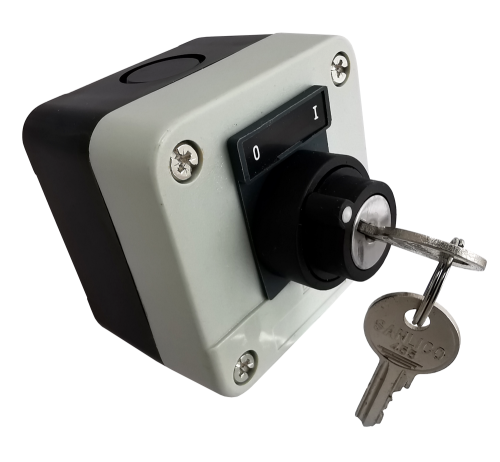 Stacyjka SALB144 w kasecie z opisem