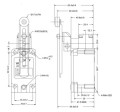 Wymiary krańcówki WL5108