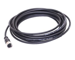 Wtyk żeński prosty M12 8-pin przewód 2m - N12FD8E22ZS