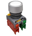 Przycisk kryty PBF22-1O/C-W biały