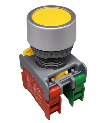 Przycisk kryty PBF22-1O/C-Y żółty
