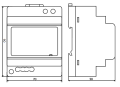 Wymiary zasilacza HDN-10024 Espe