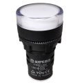 Kontrolka LED biała 24V - L22-24VDC-W