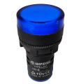 Kontrolka LED niebieska 230V - L22-220VAC-BL